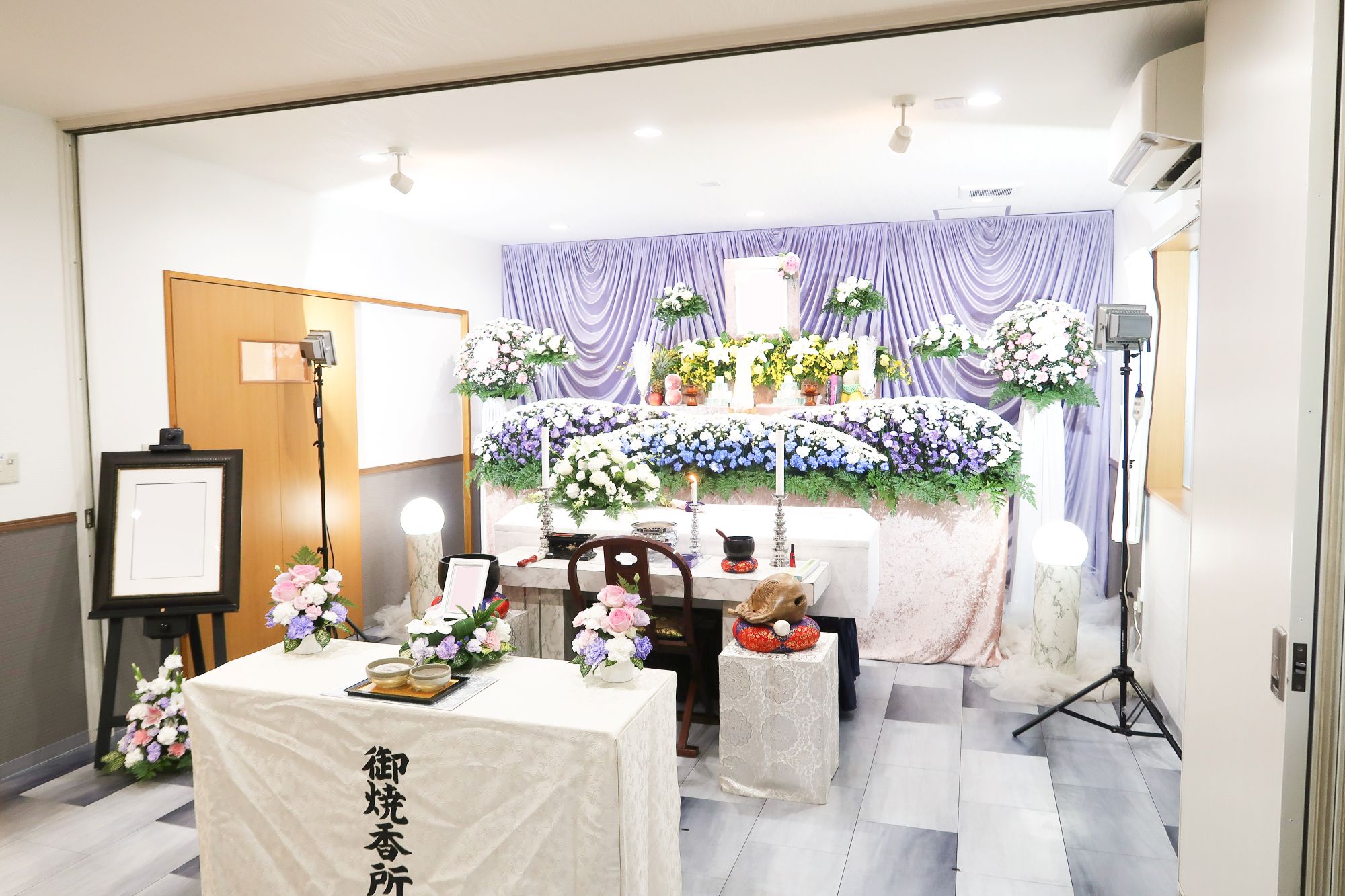 森の風ホール立川内観