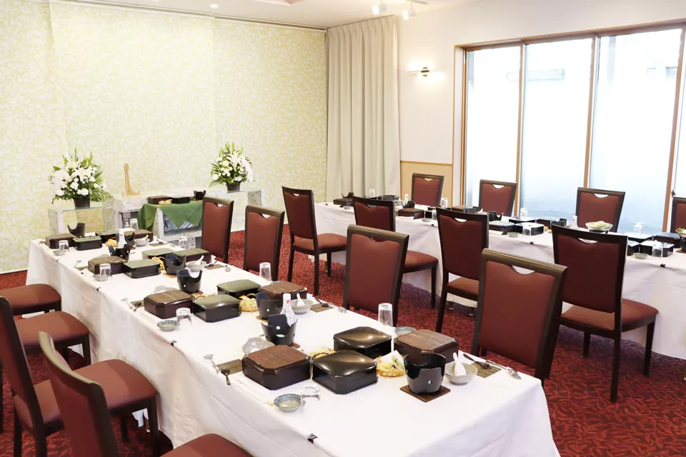 森の風ホール国立のお食事処