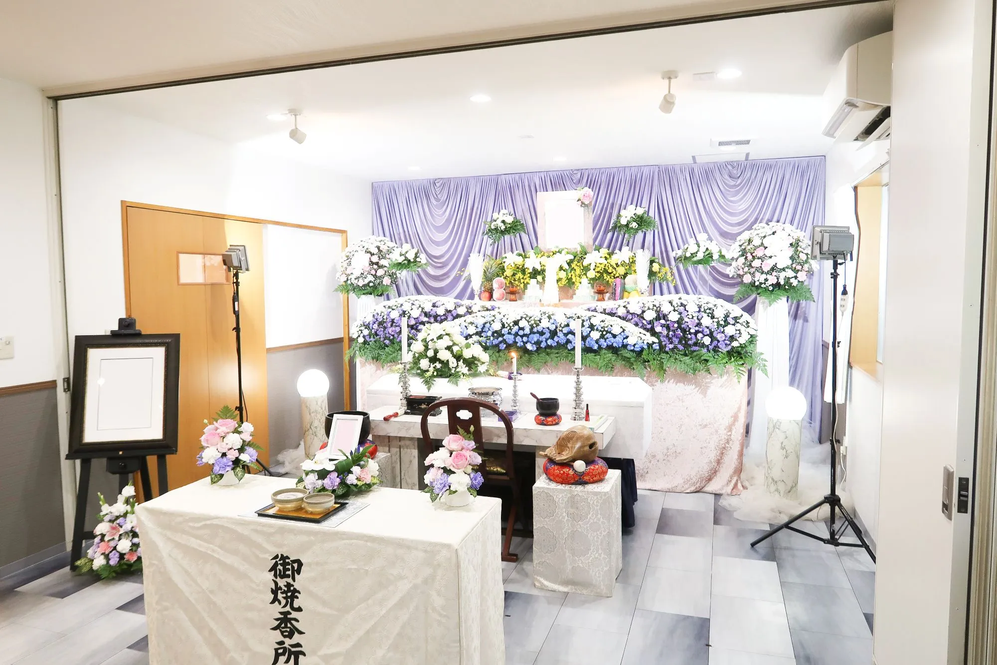 森の風ホール立川内観